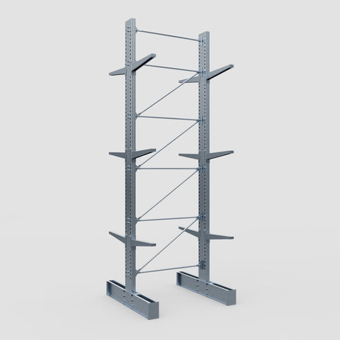 Cantilever Rack - Double Sided - Heavy Duty - Hot Dip Galvanized - Full Bay - Height 5791mm