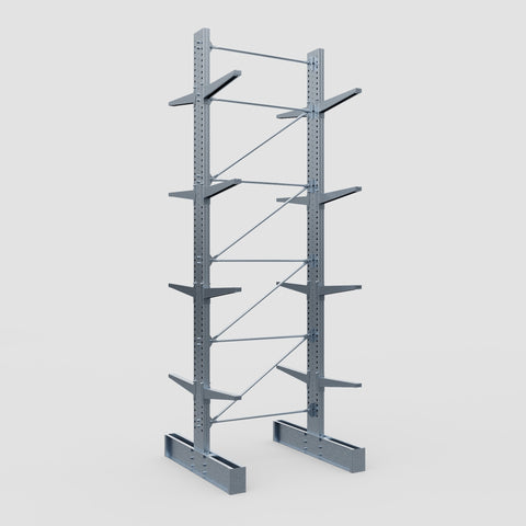 Cantilever Rack - Double Sided - Heavy Duty - Hot Dip Galvanized - Full Bay - Height 5791mm