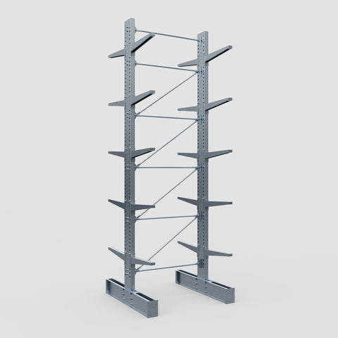 Cantilever Rack - Double Sided - Ultra Heavy Duty - Hot Dip Galvanized - Full Bay - Height 5791mm