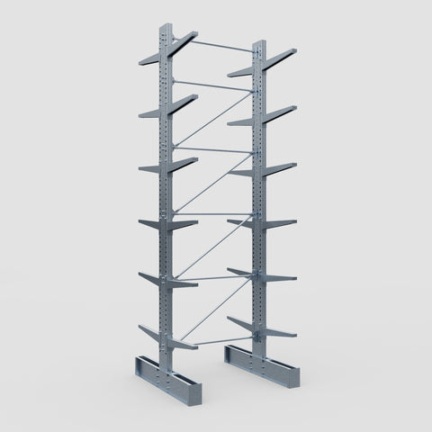 Cantilever Rack - Double Sided - Ultra Heavy Duty - Hot Dip Galvanized - Full Bay - Height 5791mm