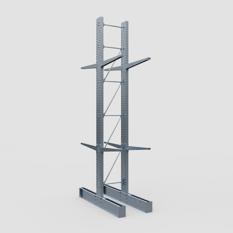 Cantilever Rack - Double Sided - Heavy Duty - Hot Dip Galvanized - Full Bay - Height 5791mm