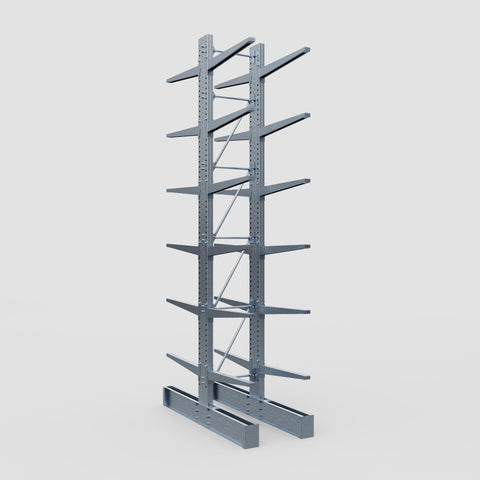 Cantilever Rack - Double Sided - Ultra Heavy Duty - Hot Dip Galvanized - Full Bay - Height 5791mm
