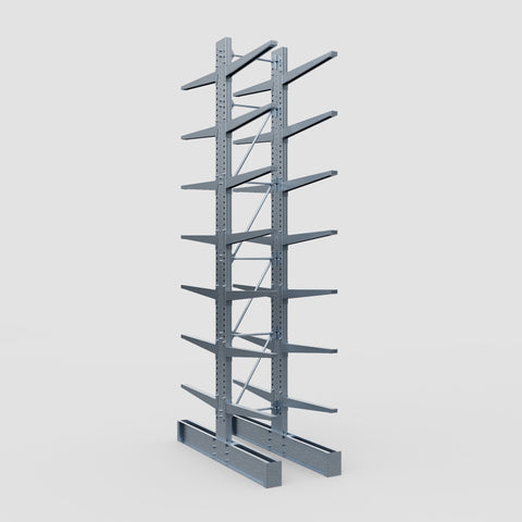 Cantilever Rack - Double Sided - Heavy Duty - Hot Dip Galvanized - Full Bay - Height 5791mm