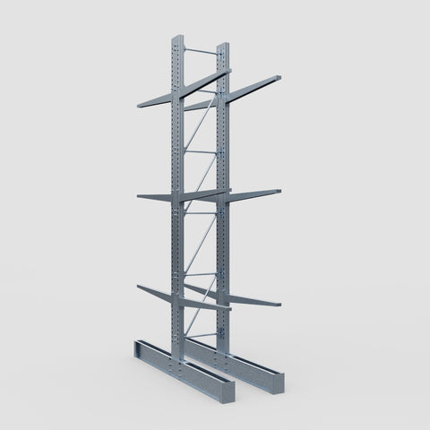 Cantilever Rack - Double Sided - Ultra Heavy Duty - Hot Dip Galvanized - Full Bay - Height 5791mm