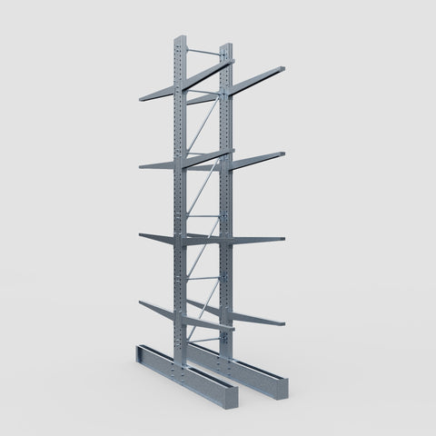 Cantilever Rack - Double Sided - Heavy Duty - Hot Dip Galvanized - Full Bay - Height 5791mm