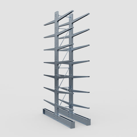 Cantilever Rack - Double Sided - Heavy Duty - Hot Dip Galvanized - Full Bay - Height 5791mm