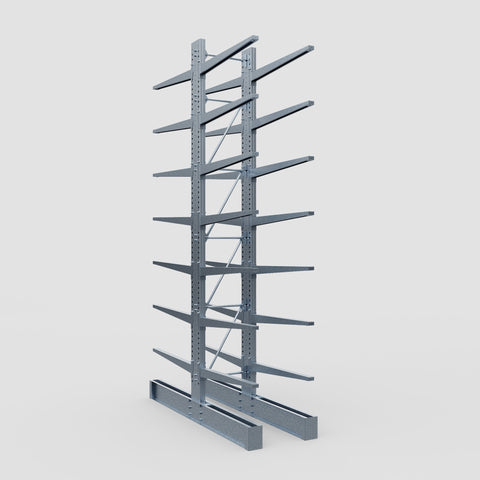 Cantilever Rack - Double Sided - Ultra Heavy Duty - Hot Dip Galvanized - Full Bay - Height 5791mm