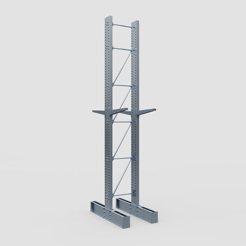 Cantilever Rack - Double Sided - Super Heavy Duty - Hot Dip Galvanized - Full Bay - Height 5791mm