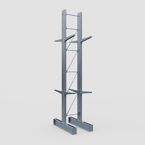 Cantilever Rack - Double Sided - Heavy Duty - Hot Dip Galvanized - Full Bay - Height 5791mm