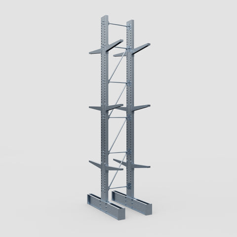 Cantilever Rack - Double Sided - Heavy Duty - Hot Dip Galvanized - Full Bay - Height 5791mm