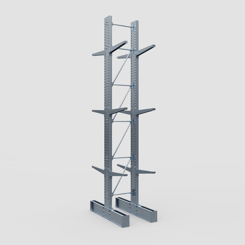 Cantilever Rack - Double Sided - Ultra Heavy Duty - Hot Dip Galvanized - Full Bay - Height 5791mm