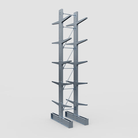 Cantilever Rack - Double Sided - Heavy Duty - Hot Dip Galvanized - Full Bay - Height 5791mm