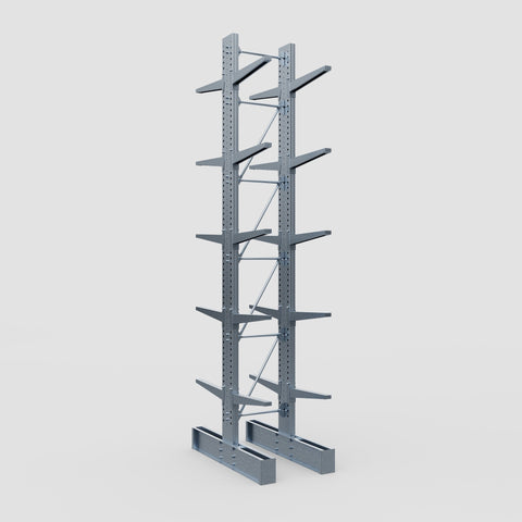 Cantilever Rack - Double Sided - Ultra Heavy Duty - Hot Dip Galvanized - Full Bay - Height 5791mm