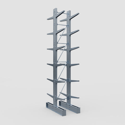 Cantilever Rack - Double Sided - Ultra Heavy Duty - Hot Dip Galvanized - Full Bay - Height 5791mm