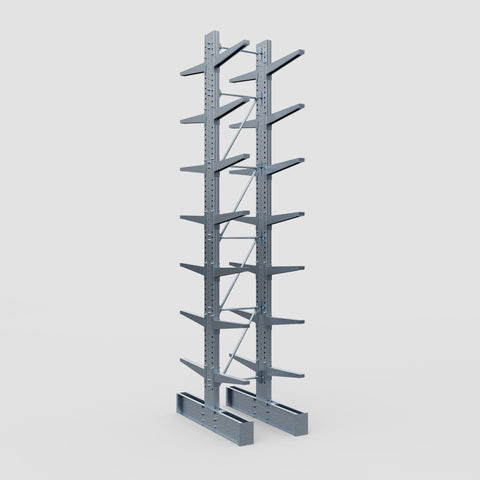 Cantilever Rack - Double Sided - Super Heavy Duty - Hot Dip Galvanized - Full Bay - Height 5791mm