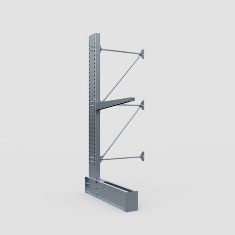 Cantilever Rack - Single Sided - Ultra Heavy Duty - Hot Dip Galvanized - Add-On Bay - Height 4267mm
