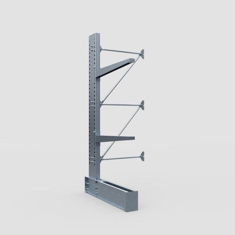 Cantilever Rack - Single Sided - Super Heavy Duty - Hot Dip Galvanized - Add-On Bay - Height 4267mm