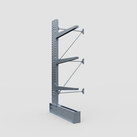 Cantilever Rack - Single Sided - Ultra Heavy Duty - Hot Dip Galvanized - Add-On Bay - Height 4267mm