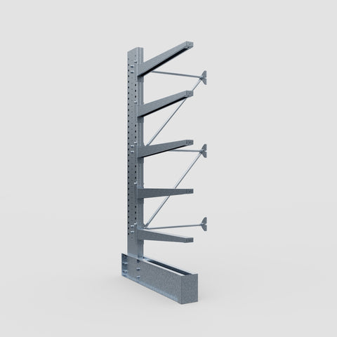 Cantilever Rack - Single Sided - Heavy Duty - Hot Dip Galvanized - Add-On Bay - Height 3048mm