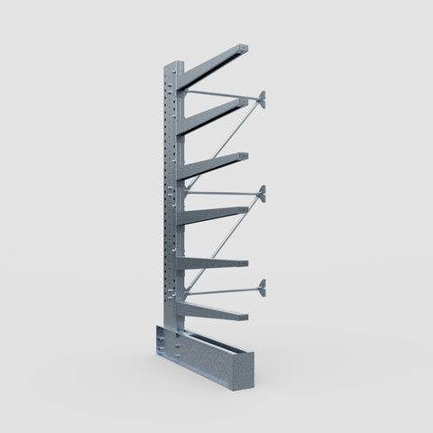 Cantilever Rack - Single Sided - Ultra Heavy Duty - Hot Dip Galvanized - Add-On Bay - Height 4267mm