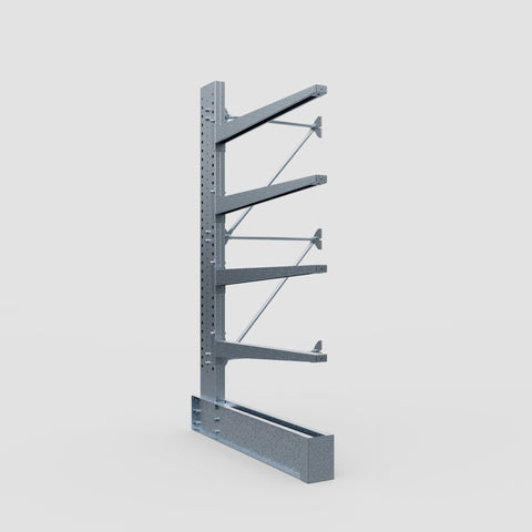 Cantilever Rack - Single Sided - Super Heavy Duty - Hot Dip Galvanized - Add-On Bay - Height 4267mm
