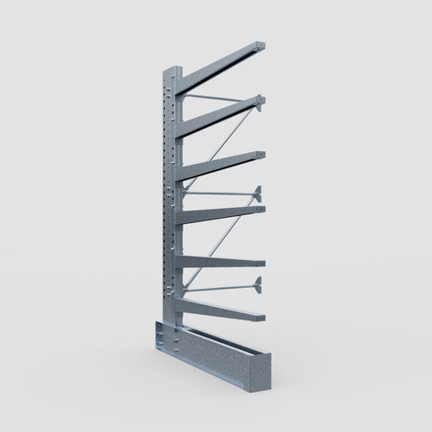 Cantilever Rack - Single Sided - Super Heavy Duty - Hot Dip Galvanized - Add-On Bay - Height 4267mm
