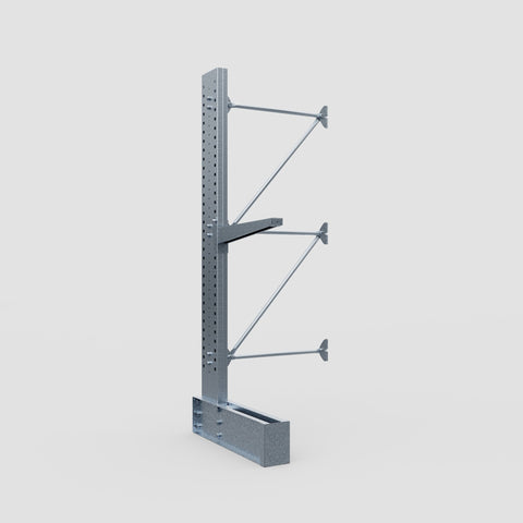 Cantilever Rack - Single Sided - Super Heavy Duty - Hot Dip Galvanized - Add-On Bay - Height 4267mm