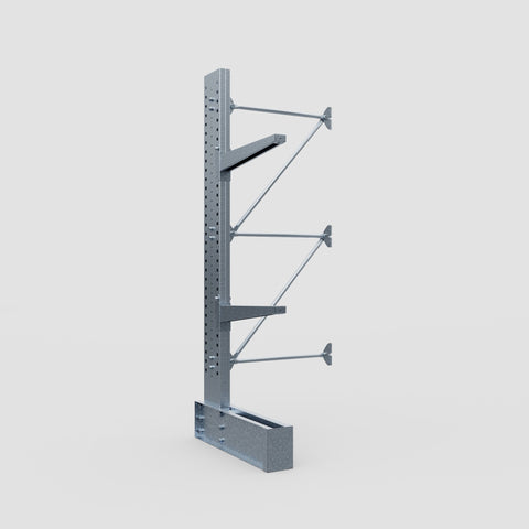 Cantilever Rack - Single Sided - Ultra Heavy Duty - Hot Dip Galvanized - Add-On Bay - Height 4267mm