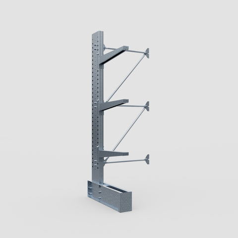 Cantilever Rack - Single Sided - Ultra Heavy Duty - Hot Dip Galvanized - Add-On Bay - Height 4267mm