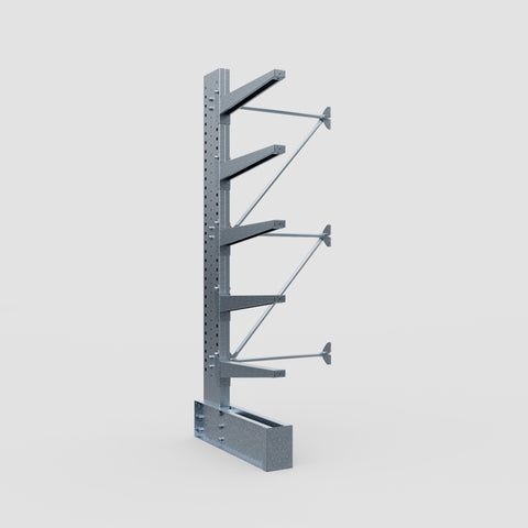 Cantilever Rack - Single Sided - Super Heavy Duty - Hot Dip Galvanized - Add-On Bay - Height 4267mm