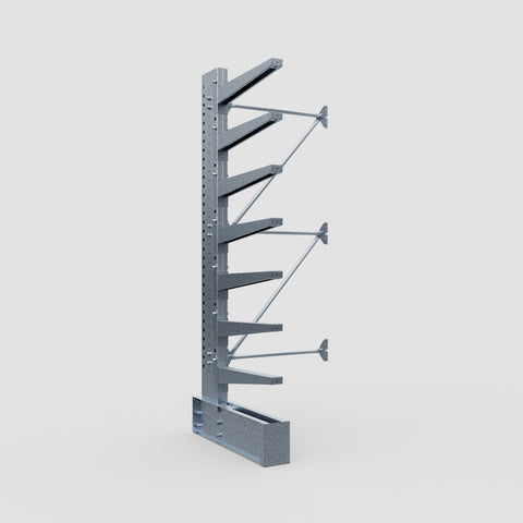 Cantilever Rack - Single Sided - Super Heavy Duty - Hot Dip Galvanized - Add-On Bay - Height 4267mm