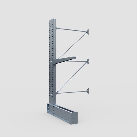 Cantilever Rack - Single Sided - Heavy Duty - Hot Dip Galvanized - Add-On Bay - Height 3048mm