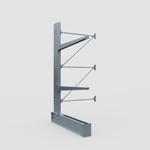 Cantilever Rack - Single Sided - Ultra Heavy Duty - Hot Dip Galvanized - Add-On Bay - Height 4267mm