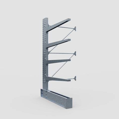 Cantilever Rack - Single Sided - Heavy Duty - Hot Dip Galvanized - Add-On Bay - Height 3048mm