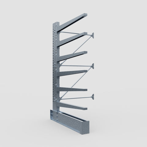 Cantilever Rack - Single Sided - Ultra Heavy Duty - Hot Dip Galvanized - Add-On Bay - Height 4267mm