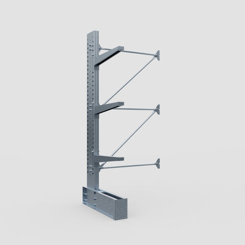 Cantilever Rack - Single Sided - Super Heavy Duty - Hot Dip Galvanized - Add-On Bay - Height 4267mm
