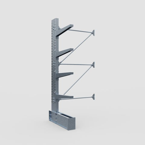 Cantilever Rack - Single Sided - Super Heavy Duty - Hot Dip Galvanized - Add-On Bay - Height 4267mm