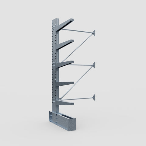 Cantilever Rack - Single Sided - Ultra Heavy Duty - Hot Dip Galvanized - Add-On Bay - Height 4267mm