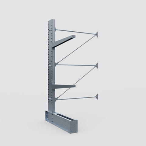 Cantilever Rack - Single Sided - Heavy Duty - Hot Dip Galvanized - Add-On Bay - Height 3048mm