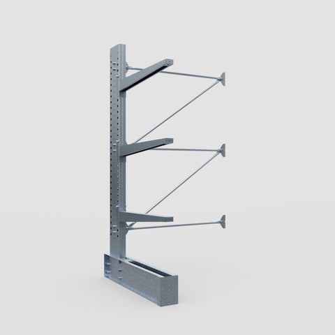 Cantilever Rack - Single Sided - Heavy Duty - Hot Dip Galvanized - Add-On Bay - Height 3048mm