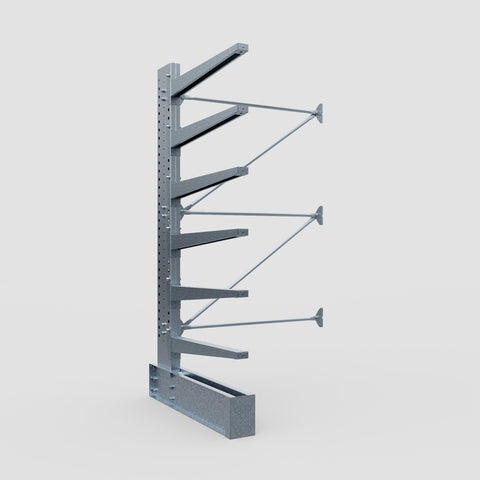 Cantilever Rack - Single Sided - Heavy Duty - Hot Dip Galvanized - Add-On Bay - Height 3048mm