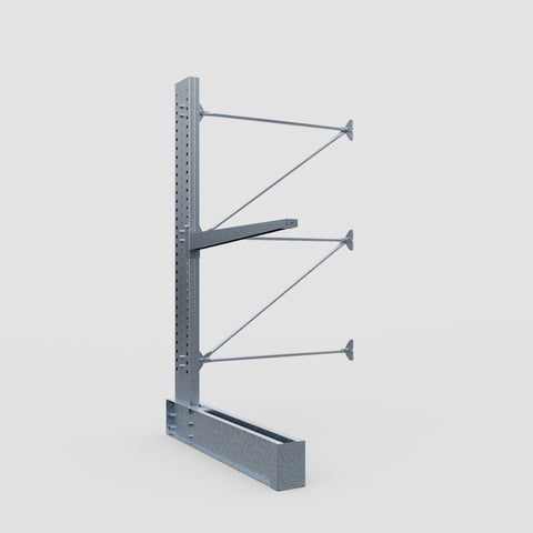 Cantilever Rack - Single Sided - Heavy Duty - Hot Dip Galvanized - Add-On Bay - Height 3048mm