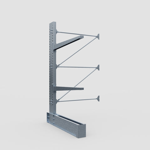 Cantilever Rack - Single Sided - Ultra Heavy Duty - Hot Dip Galvanized - Add-On Bay - Height 4267mm