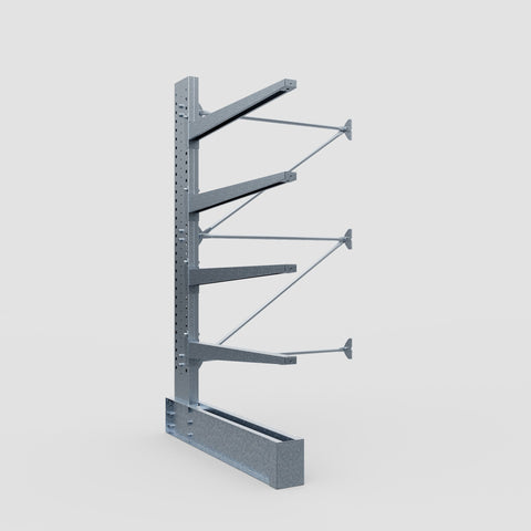 Cantilever Rack - Single Sided - Super Heavy Duty - Hot Dip Galvanized - Add-On Bay - Height 4267mm