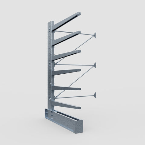 Cantilever Rack - Single Sided - Super Heavy Duty - Hot Dip Galvanized - Add-On Bay - Height 4267mm