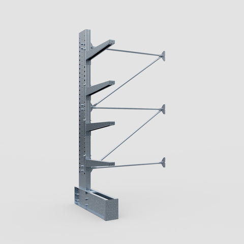 Cantilever Rack - Single Sided - Super Heavy Duty - Hot Dip Galvanized - Add-On Bay - Height 4267mm
