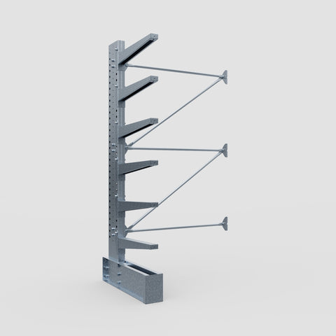 Cantilever Rack - Single Sided - Super Heavy Duty - Hot Dip Galvanized - Add-On Bay - Height 4267mm