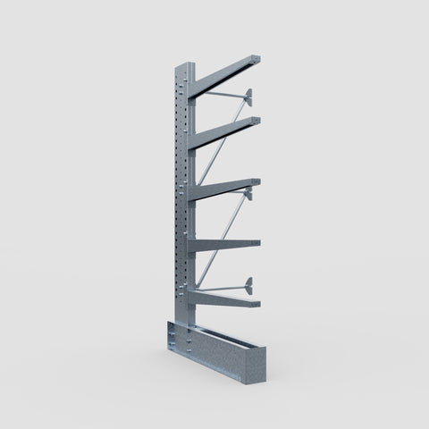 Cantilever Rack - Single Sided - Ultra Heavy Duty - Hot Dip Galvanized - Add-On Bay - Height 4267mm
