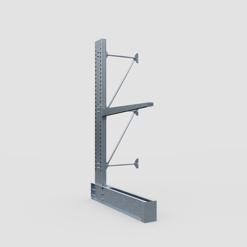 Cantilever Rack - Single Sided - Ultra Heavy Duty - Hot Dip Galvanized - Add-On Bay - Height 4267mm