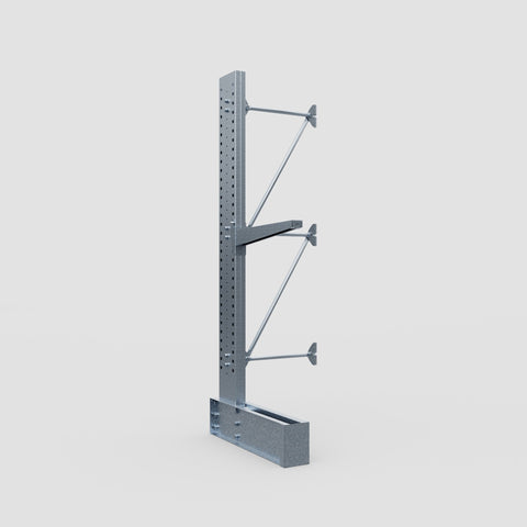 Cantilever Rack - Single Sided - Super Heavy Duty - Hot Dip Galvanized - Add-On Bay - Height 4267mm